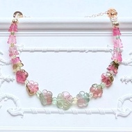 春日蝶信 冰淇淋碧璽小花手鍊