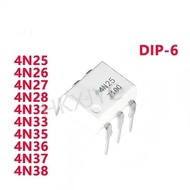 5PCS 4N25 4N26 4N27 4N28 4N32 4N33 4N35 4N36 4N37 4N38 DIP6 Optocoupler chip In Stock Wholesale