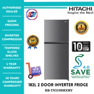 Hitachi (5star )2 Door Inverter Refrigerator HR-TN5198MXMY