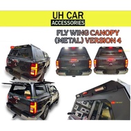 FORD RANGER HILUX VIGO REVO ROGUE DMAX NAVARA TRITON BULLTEC METAL ALUMINIUM V4 CANOPY