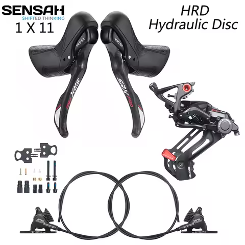 SENSAH SRX PRO G11 HRD Disc 1x11s Gravel-bikes Cyclo-Cross Hydraulic Disc Brake Groupset, Hydraulic 