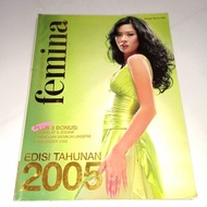 majalah FEMINA EDISI TAHUNAN 2005 cover: DIAN SASTRO