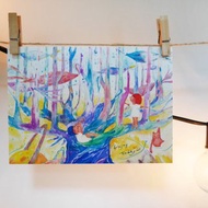 ENJOY TODAY 明信片 postcard