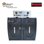 【hot sale】 2021 Crown BFA-616 2000W PMPO Karaoke Amplifier with Baffle Speaker
