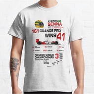 Ayrton senna MP4/4 The Legend Formula 1 F1 drive to Survival Helmet Graphic T-Shirt Large Size
