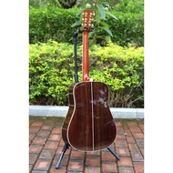 Professional Factory Wholesale D45 Style All Solid Wood Guitar Spruce Rosewood Acoustic Guitar Fast 
