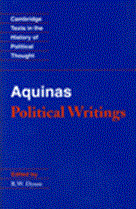 ST THOMAS AQUINAS POLITICAL WRITINGS R.W.DYSON