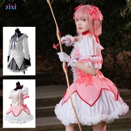 Magic Girl Kaname Madoka Cosplay Costume Akatsuki Homura Cosplay Anime Costume Madoka Magica Perform