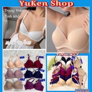 Code 522 Plain - Women's Plain Bra, 1cm Thin Padded, Underwire - Boya Women's Plain Bra with 2 Back 