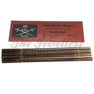 Golden Swords No.6/0 Piercing Saw Blade For Hard Metal Fine Cutting / Mata Gergaji Potong Emas atau 