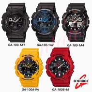 นาฬิกาข้อมือชาย casio G.shocKรุ่นGA-100A-9A,GA-100B-4A,GA-100-1A4,GA-100-1A1ขายดี สินค้าพร้อมส่ง.