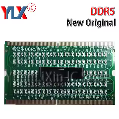 Diagnostic Analyzer Test Card SDRAM SO-DIMM Pin Out Notebook LED Tester Card Memory Slot DDR2 DDR3 D