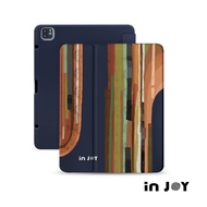INJOY|iPad case 12.9/Air5/iPad 9/mini 7 Rational And Sensibility With Pen Slot Tablet Protective