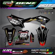 DECAL STICKER KX F 250-450 DN002