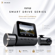70mai Dashcam A200 Dual Channnel 1080P Full HD Front Rear HDR 24 Hours Dashcam + Recording Parking S