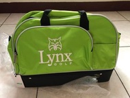 全新Lynx Golf山貓硬底式高爾夫旅行外袋/運動衣物袋