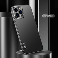 {mobile phone shell}Metal magnetic case for IPhone 13 Pro Max Camera protective shell for IPhone 12