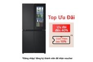 Tủ lạnh LG French Door InstaView™ 530L màu đen LFB53BLMI