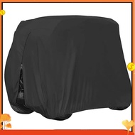 4 Passenger Golf Cart Cover 210D Waterproof Sunproof Dustproof Rain Cover for EZ GO Club Car