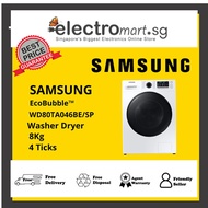 SAMSUNG WD80TA046BE/SP FRONT LOAD WASHER/ DRYER (WASHER 8KG/ DRYER 6KG)