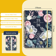 【Honey shop】 High Quality A5 2025-2026 Planner Weekly and Monthly JUL.2025 - JUN.2026 Academic Plann