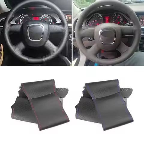 For Audi A3 8P Sportback A4 B8 A5 8T A6 C6 A8 D3 Q5 8R Q7 4L 4-Spoke without button Car Inner Steeri