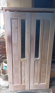 READY STOK Pintu Dua Kayu Minimalis Pintu Kupu Tarung Pintu Kupu Kupu Minimalis Murah