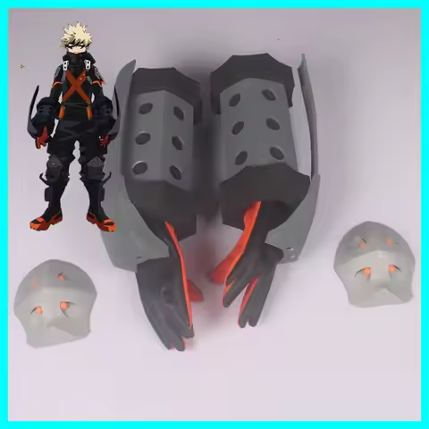 Anime My Hero Academia Bakugou Katsuki Armour Armor Gloves Cosplay Costume Props Halloween Carnival 