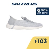 Skechers Women Slip-Ins On-The-GO Swift Astounding Shoes - 137251-GRY Air-Cooled Memory Foam Heel Pillow