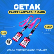 Premium ID Card Lanyard Set Suitable for Office Events and Events