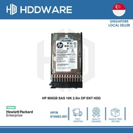 HP 900GB SAS 10K 2.5in DP ENT HDD // 619291-B21 // 619463-001
