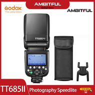 Godox TT685II TTL HSS อุปกรณ์เสริมไฟถ่ายรูป Speedlite TT685II-C ระบบ X ไร้สาย2.4G ในตัวสำหรับกล้องฟู