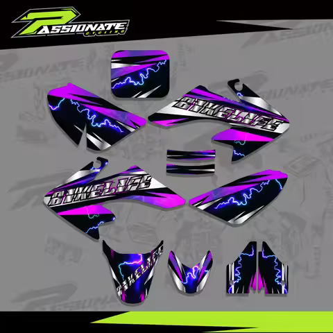 Motorcycle Stickers Graphics & Backgrounds Decals Kits For Honda CRF50 CRF50F 2004 - 2012 2006 2007 