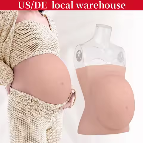 Silicone Pregnant Belly Pregnancy fake belly actor props pretending to be pregnant props silicone re