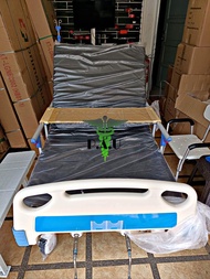 HOSPITAL BED 2 CRANKS Multifunctional medical bed for elderly with complete accessories