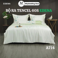 Bộ Chăn Ga Gối Tencel 60s EDENA Cao Cấp Mã A714 Hàng Chính Hãng
