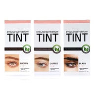 5ml+5ml Eyebrow Dye Set Long Lasting Brown/black Eyebrow Quick-drying Tint Cream Waterproof Kit R3