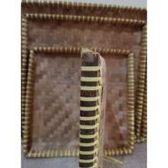 Woven Bamboo Box Tampah 25x25 30x30 35x35 40x40 45x45 50x50 Multipurpose Tampah Hampers