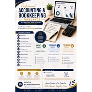 Servis/Perkhidmatan Akaun & Perakaunan Profesional | Freelance Accounting Executive| bookeeping/ exc