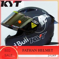 Helm fullface Kyt R10 Helem KYT r-10  Modif Paket Ganteng FATHAN HELMET