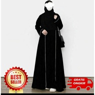 Premium abaya Gamis can (COD) latest/ cheapest/