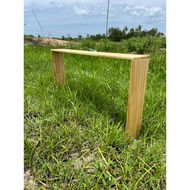 Pine Wood Table Size 15x100x50 Cm.