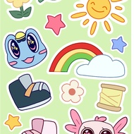 ZILUZOLA Sticker Sheet - FREEBIES NOT FOR SALE
