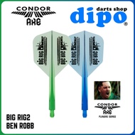 CONDOR AXE BIG RIG 2 (Ben Robb Flight) 【 Small (Shape) 】- CONDOR AXE Darts Flight (Hard Material)