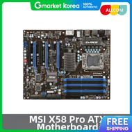 ASUS | Msi X58 Pro 1St Generation 1366 Socket Ddr3 Motherboard