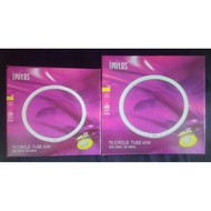 T6 Circular Fluorescents Tube 32w 40w Round Ring Light Daylight White / T6 Pekeliling Fluorescents T