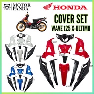 HONDA WAVE125X ULTIMO WAVE125 X WAVE 125 X COVERSET COMPLETE COVER SET BODY CAVER KAVER RED BLACK BL