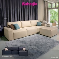 ✨ Free Delivery ✨Bahagia Kyre Fabric Sofa set 3 Seater + stool ~ Living Room Furniture ~ 沙发 108-15