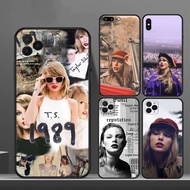 Casing iPhone 7 8 SE 2020 7Plus 8Plus X XS XR 6S Plus 5S Taylor Swift Phone Case Soft Silicone