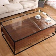 60-100cm茶几電視櫃餐桌桌布水晶板軟玻璃塑料PVC透明防水防燙墊X